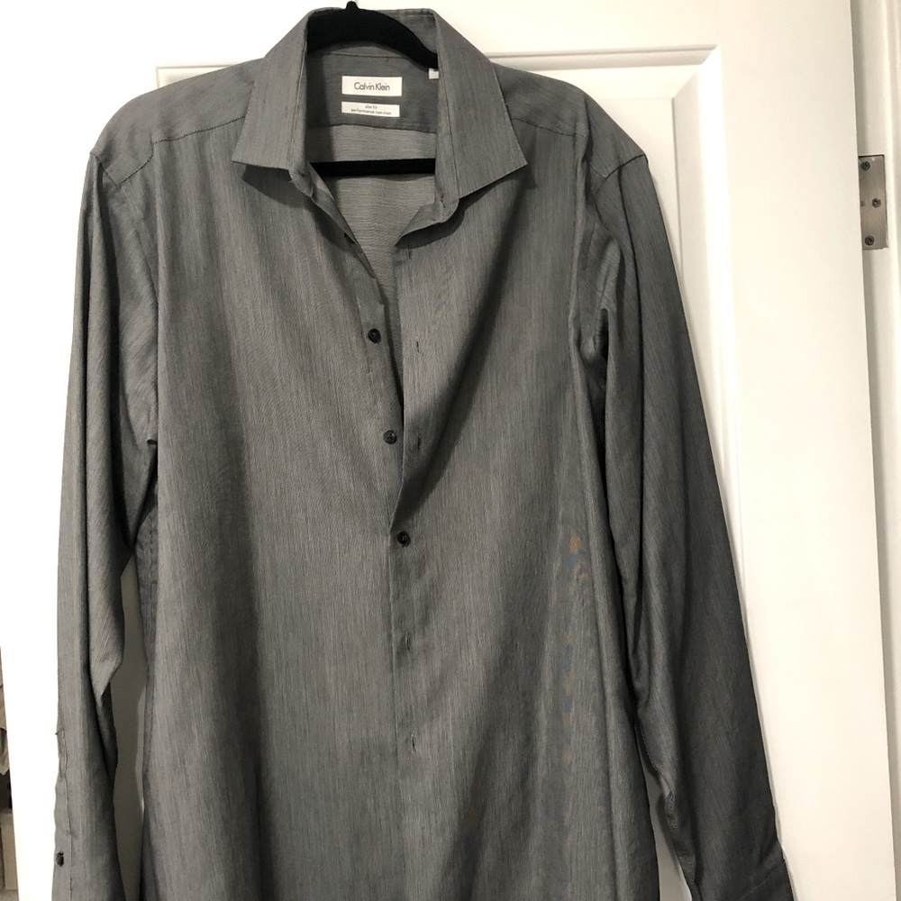 Calvin Klein, slim fit dress shirt